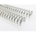 1-1/4 Gold Plated / Nylon Covered Twin Loop Bookbinding Wire