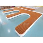 Drop Stitch 0.9mm PVC Inflatable Floating Jet Ski Dock for sale