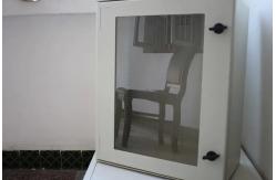China IK08 Wall Mounted SMC Fiberglass Enclosure Box With Transparent Lid supplier