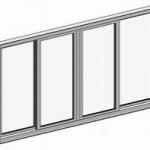 Insulation Type Double-glazed Tempered Glass Sliding Window For Wind Rain Resistance Performance for sale