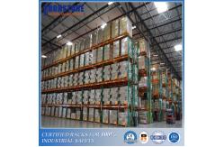 China Customized Industrial Warehouse Selective Steel Storage Pallet Rack System supplier