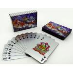 Flexible 0.32mm Waterproof Plastic Playing Cards for sale