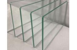 China UV Protected Impact Clear Tempered Laminated Flat Glass With Customized Edges supplier