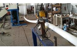 China Powerful Plastic Pipe Extrusion Line / Double Wall Corrugated Pipe Machine supplier