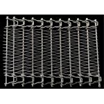 Seafood Freezing Oven Food Grade 316 Stainless Steel Spiral Mesh Belt for sale