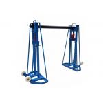 300 KN Max Load Wire Reel Stands , Wire Pulling Tools For Releasing Cables for sale
