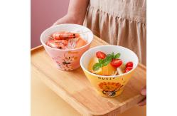 China Customized Printing Tableware Bowl Pack 6 Inch Ceramic Bowl supplier