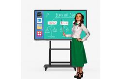 China I5 OPS Interactive Large Flat Panel Touch Screen For Video Conferencing supplier