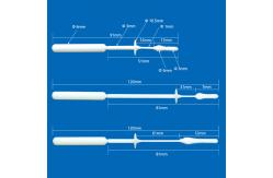 China ODM Portable Nylon Nasopharyngeal Flocked Swab For PCR Test Rapid Test supplier