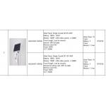 6500K CCT Outdoor LED Street Lights Single Crystal DC 12V 40W Solar Panel for sale