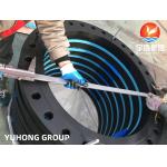 Customized ASTM A105 / A105N Carbon Steel Black Painted Flange PT UT Available for sale