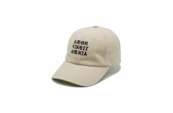 China Fashionable White 6 Panel Baseball Cap With Adjustable Strap Closure supplier