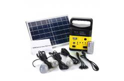 China 10W 6V Poly Panel Remote Control Solar Light Adventure Solar Lighting System supplier