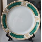Sublimation 8" Green Border plate for sale
