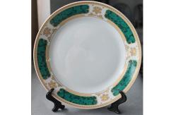 China Sublimation 8" Green Border plate supplier