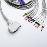 Reusable FUKUDA Banana Patient Monitor EKG Cables for sale