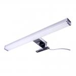 350mm IP44 Warm White Mirror Light 6W Bluetooth Milky PC Diffuser for sale