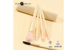 China 5 Mini Brushes Set With Brush Holder Special Plastic Handle Cosmetic Brush OEM supplier
