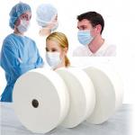 Blue Color Hydrophobic SMMS Non Woven Fabric For Hospital Medical Gown for sale