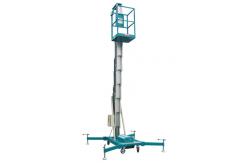 China 125Kg Loading Capacity Aluminum Aerial Work Platform with 8m Lifting Height supplier