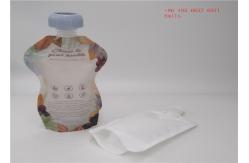 China Reusable Spout Pouch Packaging Plastic Squeeze Food Grade For Fruit Juice supplier