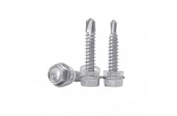 China DIN 7504K High Hardness SS410 Hex Self-Drilling Screws for Metal Bonding supplier