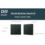 D8 Electrical Wall Switch RS485 Modbus Light Switch Push Button Style for sale