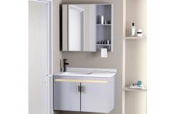 China New Design Single Sink Drawer Simple Modern Basin Bathroom Vanity Cabinets supplier