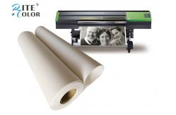 China Fine Art Inkjet Matte Poly Cotton Canvas Eco Solvent 380gsm For Printing supplier