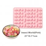 Odorless Non Stick Mini Animal Shape Silicone Baking Moulds for sale