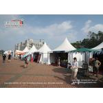 Polyester Textile 5X5m Gazebo Canopy Tent Wind Resistance 100km/H for sale