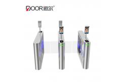 China 6653 Pedestrian Access Control Swing Gate Turnstile With Temperature Measurement Solution supplier