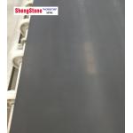 China 19 Mm Thickness Epoxy Resin Slabs Black Color For Lab WorkTop , Matte Surface factory