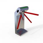 Crowd Control Tripod Barrier Gate Waist High With LED Lights OEM ODM for sale