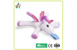 China Washable Pacifier Plush Toy Pacifier Clip CE/BSCI Certificate supplier