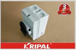 China Miniature Solar PV 25A Power Isolation On Off Rotary Disconnect Switch IP66 supplier
