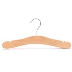 China Betterall Small Size Burlywood Color  Space Saving Home Usage Wooden Coat Hanger And Kids Clothes Hanger for sale