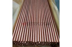 China DIN 2.1291 CW105C C18200 Chromium Copper Rod For Spot Welding supplier
