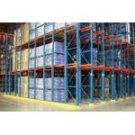 Anti Corrosion 3000KGS 1.5mm Depth Q345 Pallet Drive In Racks for sale