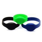 Adjustable RFID Hotel Wristbands NFC Chip Armband 213/216/M1 High Frequency for sale