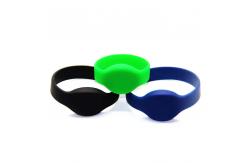 China Adjustable RFID Hotel Wristbands NFC Chip Armband 213/216/M1 High Frequency supplier