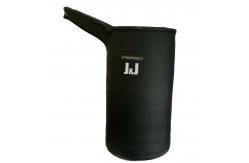 China Silicon Carbide Graphite Crucible With Pouring Nozzle Cylindrical Shape supplier