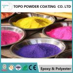 RAL 1002 Sand Yellow Pure Epoxy Powder Coating For Metallic Trash Bin Surface for sale