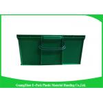 Logistics Virgin PP Stackable Plastic Containers , Standard Industrial Storage Bins