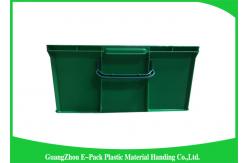 China Logistics Virgin PP Stackable Plastic Containers , Standard Industrial Storage Bins supplier