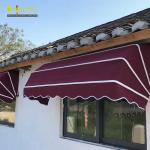 European Stype Retractable Aluminium Window Awning Window Awning Parts for sale