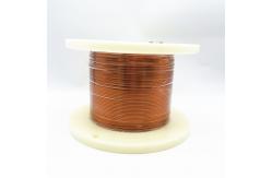 China Aiw Insulation Flat / Rectangular Copper Wire Magnetic 0.2mm supplier