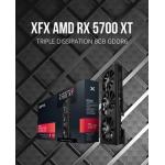 2560 Cores Radeon Rx 5700 Xt Graphics Card , ETH Mining 8GB GDDR6 Graphics Card for sale
