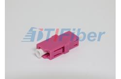China LC / PC Multi mode FTTH Network Fiber Optic Adapter Low Insertion Loss supplier