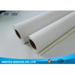 Stretchable Textured Printable Canvas Roll , Eco Solvent Matte Canvas Paper for sale